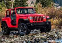 EE.UU. Jeep llama a retiro miles de Wrangler que no cumplen con ciertos requisitos de las normas federales de seguridad