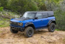El Ford “Bronco Raptor Black”, este paquete de apariencia debutó bajo el eclipse solar total