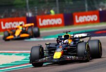 Verstappen ganó el Gran Premio de Emilia-Romaña con un pegado Lando Norris