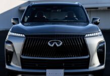 Infiniti QX80 del 2025 Autograph, un gran SUV que circula a todo lujo