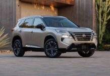 Nissan Rogue Platinum del 2025, con uno de los diseños más elegantes del segmento